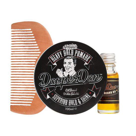 Dapper Dan Hairy Man Heavy Hold Pomade Gift Set 100ml