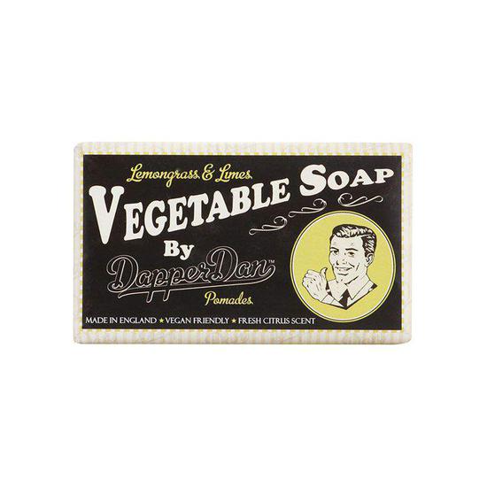 Dapper Dan Lemongrass & Limes Vegetable Soap 190g