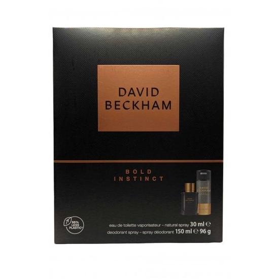 David Beckham Bold Instinct Eau De Toilette Spray 30ml Deodorant Spray 150ml