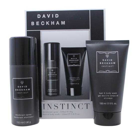 David Beckham Instinct Shower Gel 150ml + Deodorant Spray 150ml Gift Set