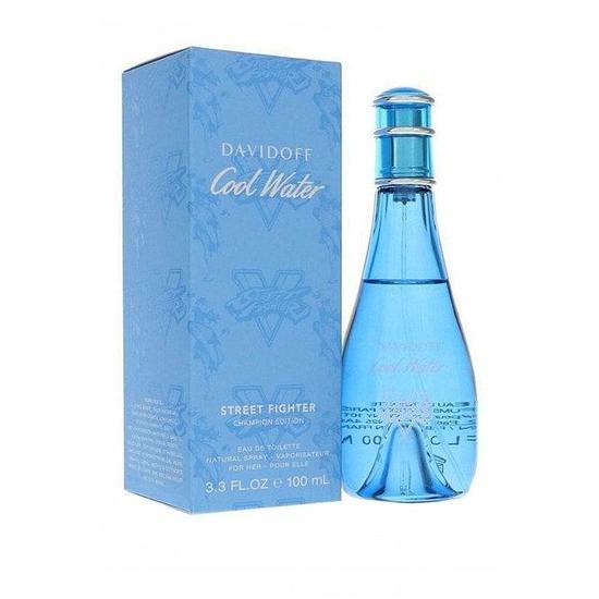 Davidoff Cool Water Street Fighter Champion Summer Edition For Her Eau De Toilette 100ml