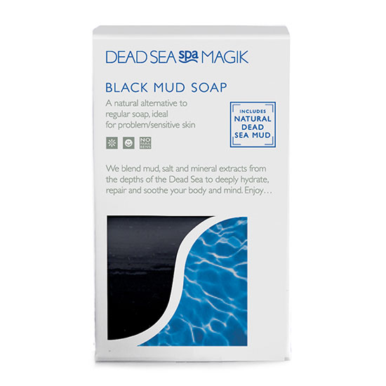 Dead Sea Spa Magik Black Mud Soap