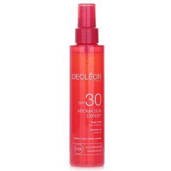 Decléor Aroma Sun Expert Summer Oil For Body & Hair SPF 30 150ml
