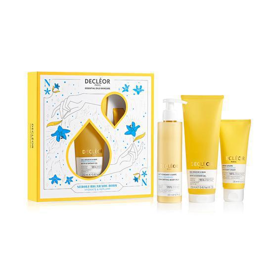 Decléor Neroli Bigarade Body Collection Cleansing Mousse + Body Milk + Shower Gel