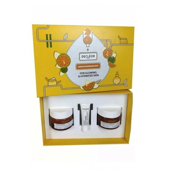 Decléor Sun Kissed Glow Day Cream 50ml Antidote Concentrate 10ml, ScrubMask 50ml