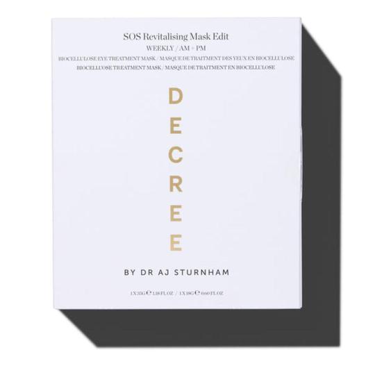 Decree SOS Revitalising Mask Edit 1 Eye Mask + 1 Face Mask