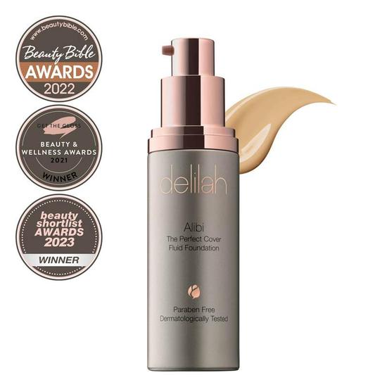 delilah Alibi The Perfect Cover Fluid Foundation
