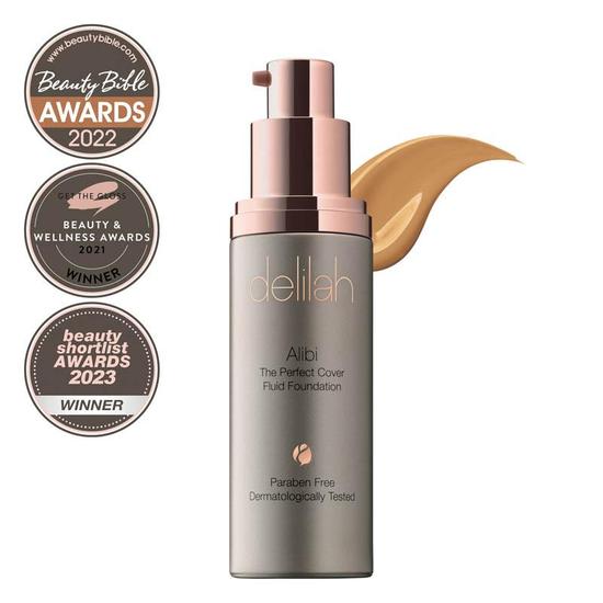 delilah Alibi The Perfect Cover Fluid Foundation