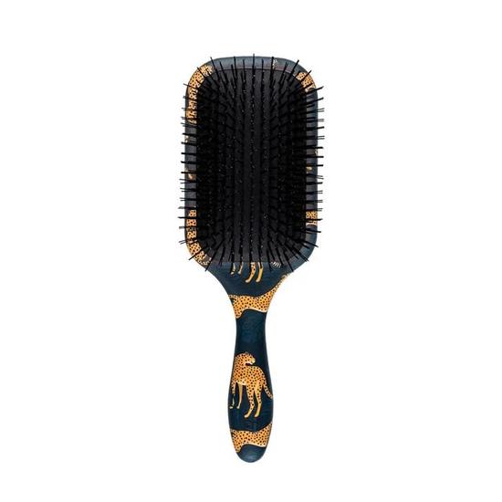 Denman Leopard Print Paddle Hair Brush D90l