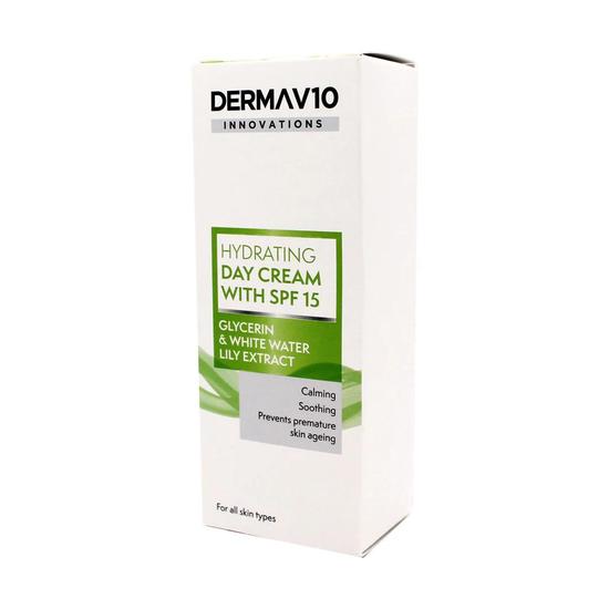Derma V10 Hydrating Day Cream With SPF 15