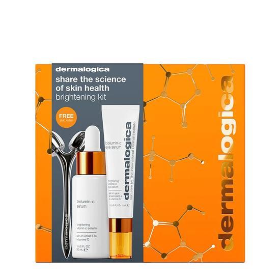 Dermalogica Brightening Kit BioLumin-C Serum + Eye Serum + Skin Roller