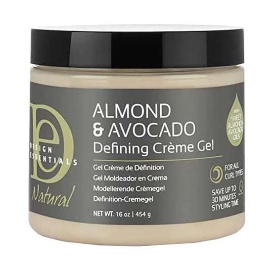 Design Essentials Design Natural Almond & Avocado Defining Creme Gel 454g