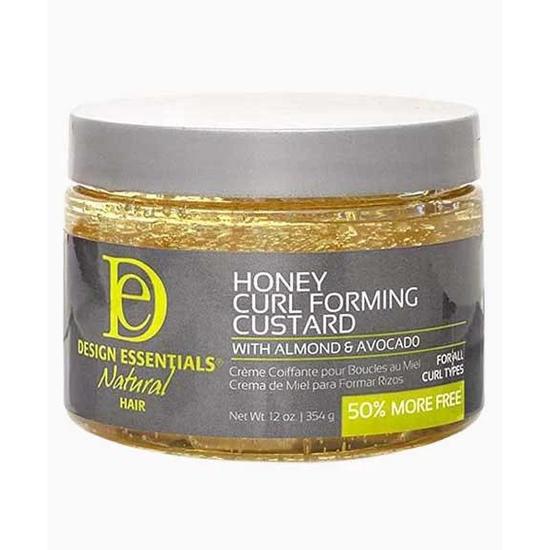 Design Essentials Design Natural Honey Curl Forming Custard With Almond & Avocado