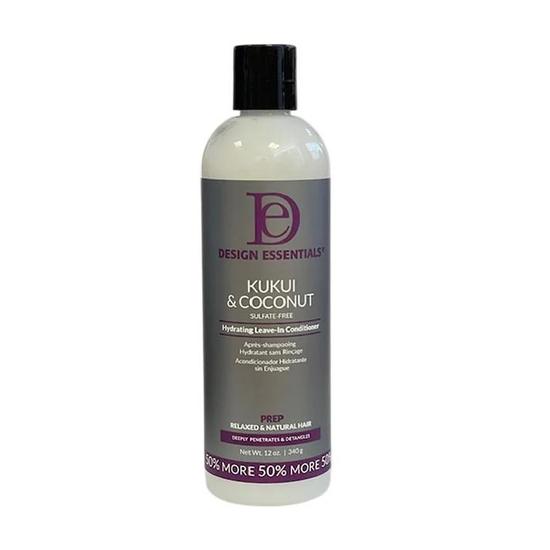 Design Essentials Kukui & Coconut Hydrating Leave-In Conditioner