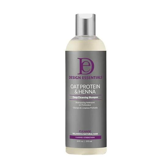 Design Essentials Oat Protein & Henna Deep Cleansing Shampoo
