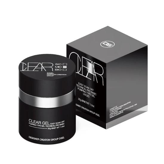DGel Pumping Clear Gel Mid Overlay & Base 30g
