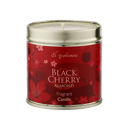Di Palomo Black Cherry Fragrant Candle Tin 200g