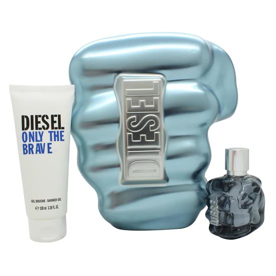 Diesel Only The Brave Gift Set 50ml Eau De Toilette + 100ml Shower Gel