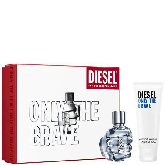 Diesel Only The Brave Gift Set Eau De Toilette (50ml) + Shower Gel (75ml)