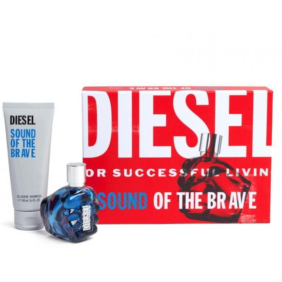Diesel Sound Of The Brave Gift Set 50ml Eau De Toilette+ 100ml SG