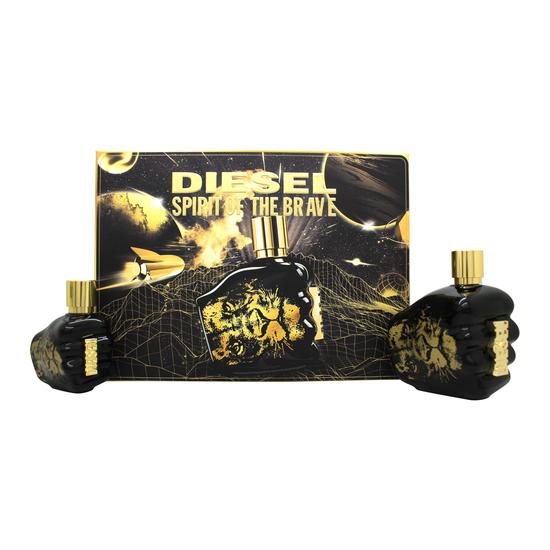 Diesel Spirit Of The Brave Gift Set 125ml Eau De Toilette + 35ml Eau De Toilette