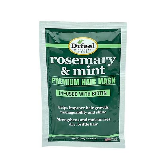 Difeel Rosemary & Mint Hair Mask Sachet 50g