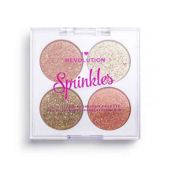 I Heart Revolution Blush & Sprinkles Confetti Cookie Palette