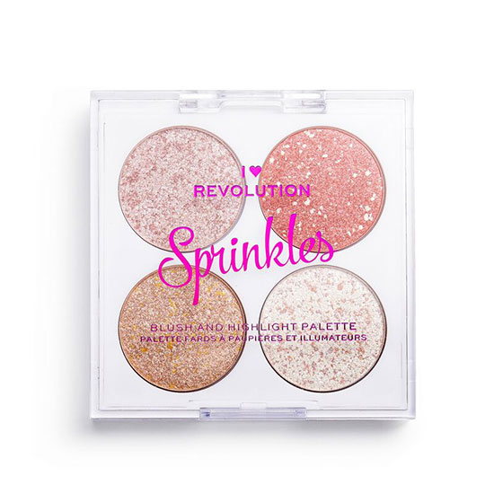 I Heart Revolution Blush & Sprinkles Ice Cream Sundae Palette