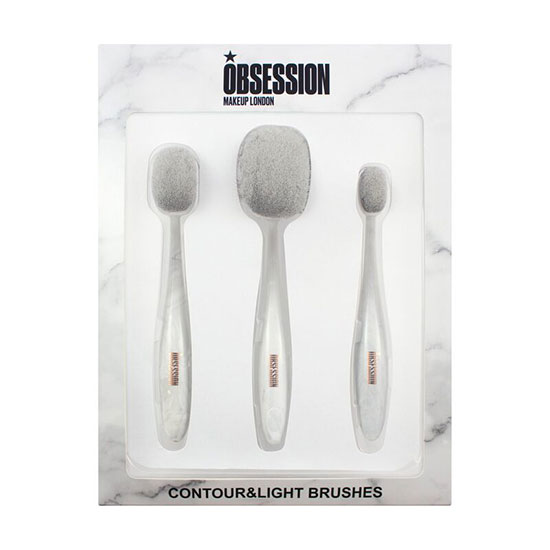 Makeup Obsession Marble Contour & Light Brush Set