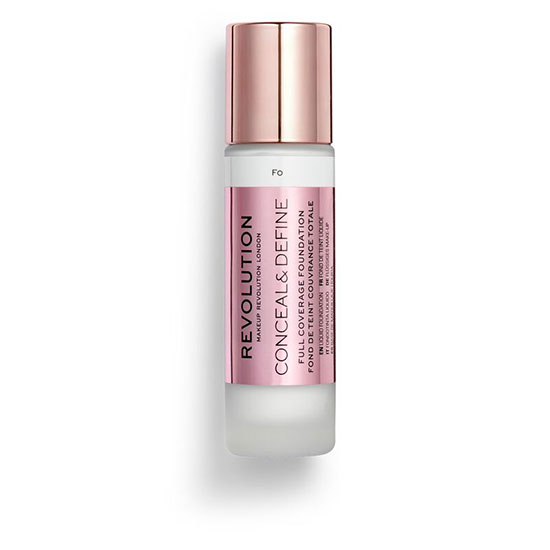 Revolution Conceal & Define Foundation F0