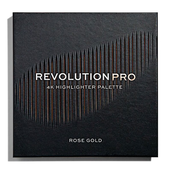 Revolution Pro 4k Highlighter Palette - Rose Gold