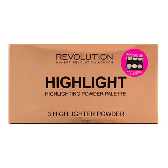 Revolution Vivid Baked Highlighter Palette