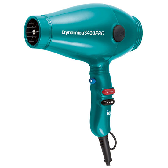 Diva Professional Styling Dryers Dynamica 3400 Pro Chromatix Sky Blue