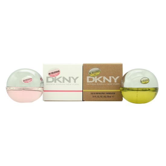 DKNY Be Delicious Gift Set 30ml Eau De Parfum Be Delicious + 30ml Eau De Parfum Be Delicious Fresh Blossom