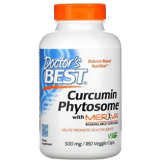 Doctor's Best Curcumin Phytosome With Meriva 500mg Vegicaps