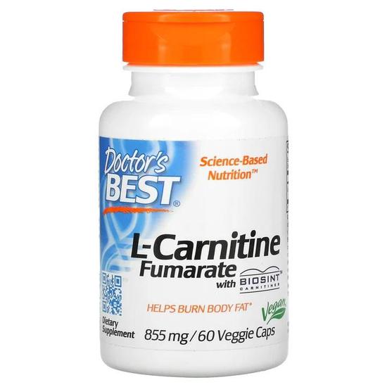 Doctor's Best L-Carnitine Fumarate 855mg Vegicaps