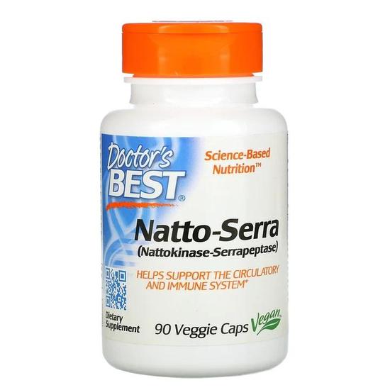 Doctor's Best Natto-Serra - 90 vcaps