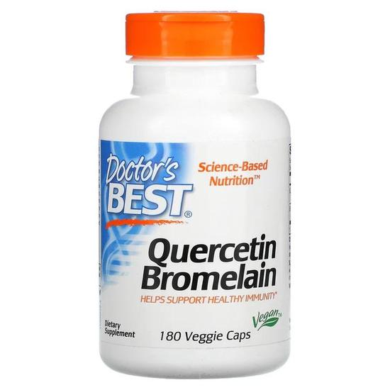 Doctor's Best Quercetin Bromelain Vegicaps