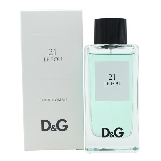 Dolce & Gabbana 21 Le Fou Eau De Toilette Spray 100ml