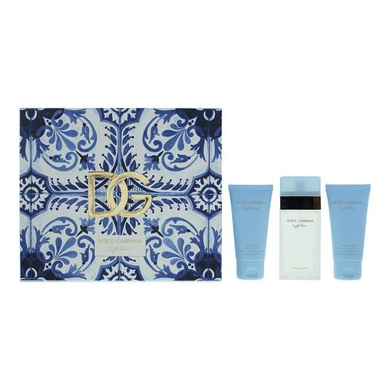 Dolce & Gabbana Light Blue 3 Piece Eau De Toilette 50ml Gift Set 50ml