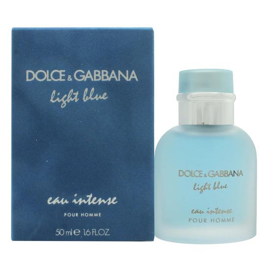 Dolce & Gabbana Light Blue Eau Intense Pour Homme Eau De Parfum Spray 50ml