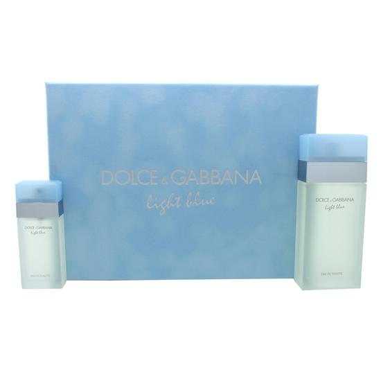 Dolce & Gabbana Light Blue Gift Set 200ml Eau De Toilette + 25ml Eau De Toilette