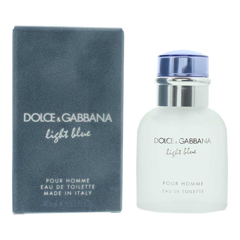Dolce & Gabbana Light Blue Pour Homme Eau De Toilette 40ml Spray For Him 40ml