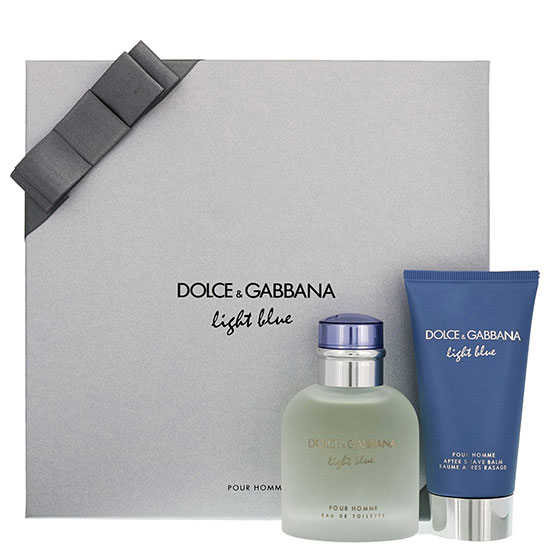 dolce & gabbana light blue gift set