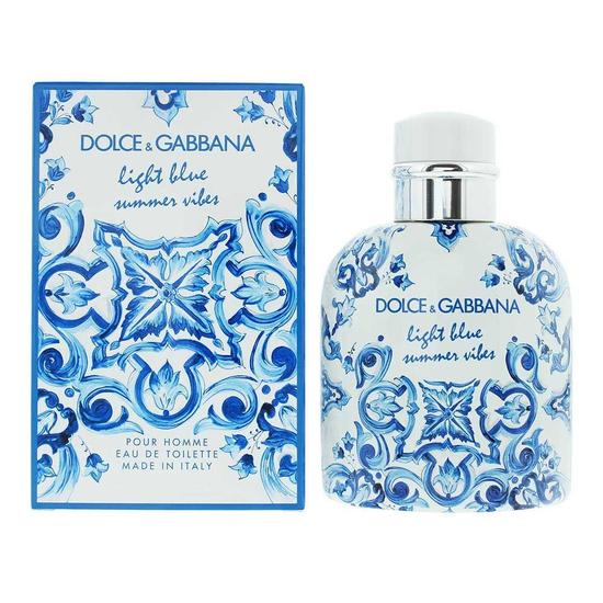 Dolce & Gabbana Light Blue Summer Vibes Pour Homme Eau De Toilette 125ml Spray 125ml