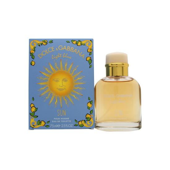 Dolce & Gabbana Light Blue Sun Pour Homme Eau De Toilette 75ml