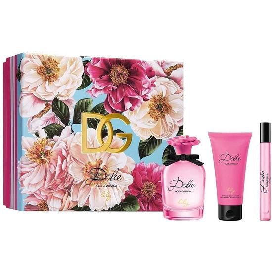Dolce & Gabbana Lily Eau De Toilette Gift Set 75ml Eau De Toilette + 50ml Body Lotion + 10ml Eau De Toilette Spray