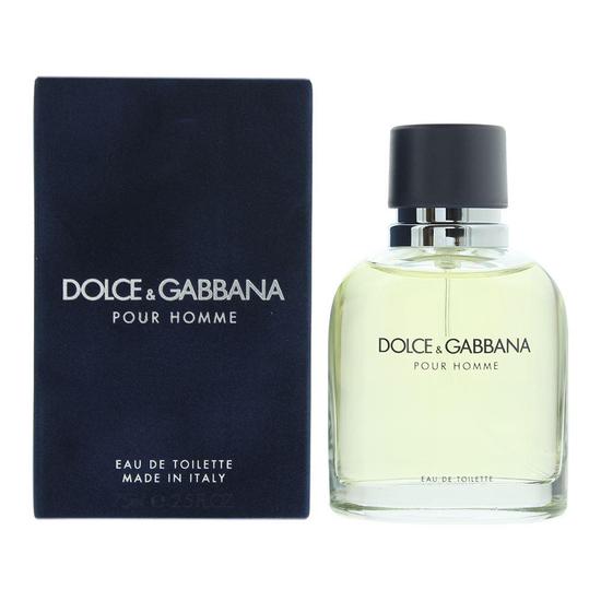 Dolce & Gabbana Pour Homme Eau De Toilette 75ml Spray For Him 75ml