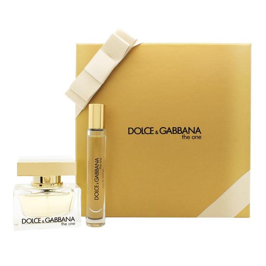 Dolce & Gabbana The One Gift Set 75ml Eau De Parfum + 50ml Body Lotion + 10ml Eau De Parfum