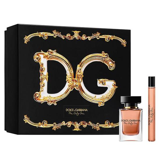 Dolce & Gabbana The Only One Eau De Parfum Women's Perfume Gift Set Spray 50ml With 10ml Eau De Parfum